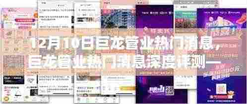 巨龙管业深度评测,产品特性、使用体验与目标用户群体分析