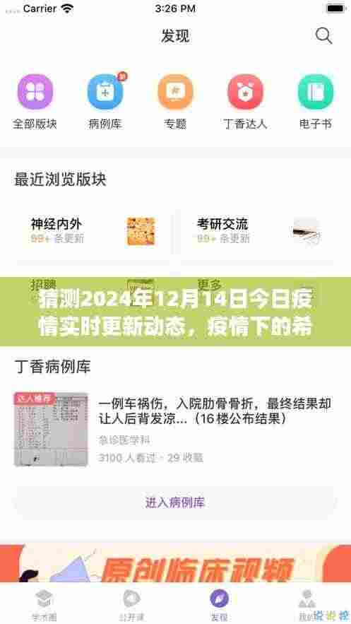 疫情下的希望之光，预测今日动态与自我成长的力量