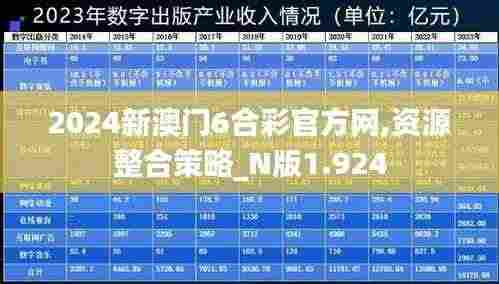 2024新澳门6合彩官方网,资源整合策略_N版1.924