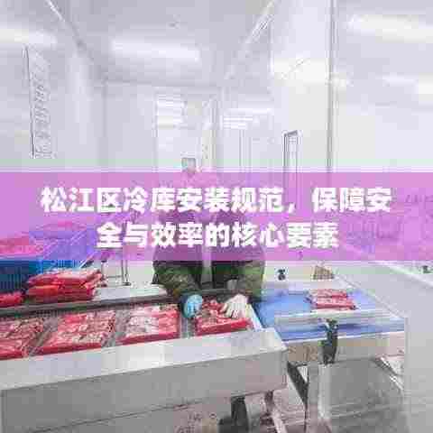 松江区冷库安装规范,保障安全与效率的核心要素