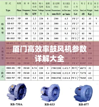 厦门高效率鼓风机参数详解大全