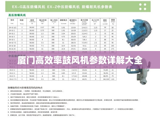 厦门高效率鼓风机参数详解大全