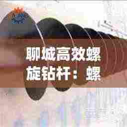 聊城高效螺旋钻杆:螺旋钻生产厂家