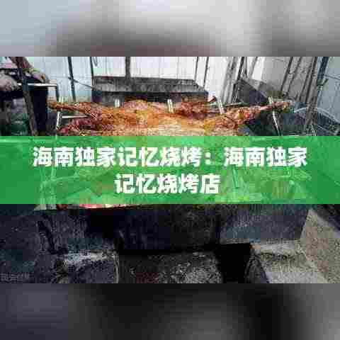 海南独家记忆烧烤:海南独家记忆烧烤店