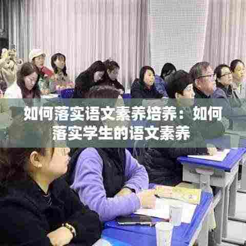 如何落实语文素养培养:如何落实学生的语文素养
