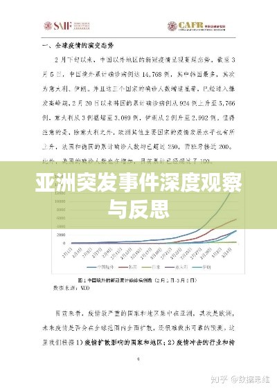 亚洲突发事件深度观察与反思