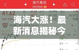 海汽大涨!最新消息揭秘今日走势