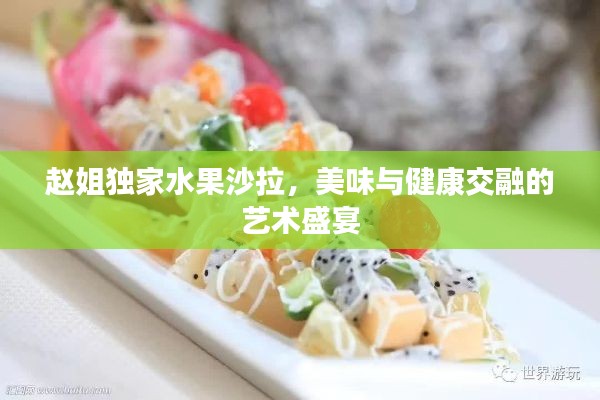 赵姐独家水果沙拉,美味与健康交融的艺术盛宴