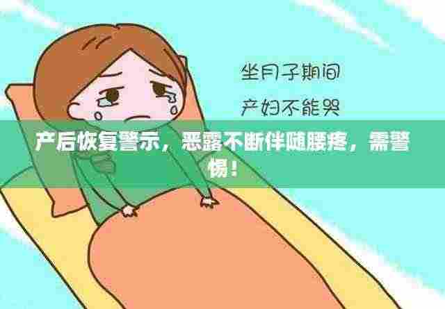 产后恢复警示,恶露不断伴随腰疼,需警惕!