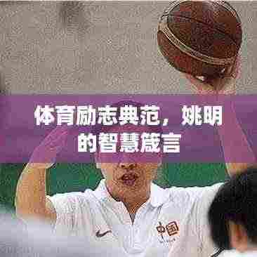 体育励志典范,姚明的智慧箴言